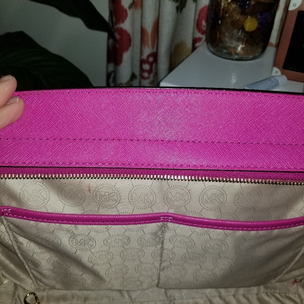 Michael Kors Selma Large Saffiano leather satchel - Picture 4 of 4